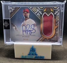 2025 Topps Transcendent Collection Transcendent Collection Autograph Relic Albert Pujols #TCAR-AP card