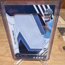 2025 Panini Absolute Jumbo Jersey Number Cam Ward #JJN-CWD card