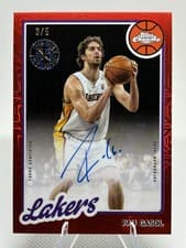 2025-26 Topps 1980-81 Topps Chrome Basketball Veteran Autographs Pau Gasol #80CA2-PG card