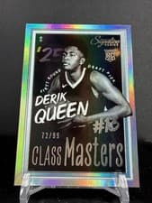 2025-26 Panini Signature Series Class Masters Derik Queen #7 card