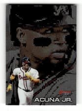 2025 Bowman's Best Pixel Portraits Ronald Acuña Jr. #P-5 card