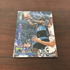 Tyrone Hill 1995-96 Collector's Choice Base Set card