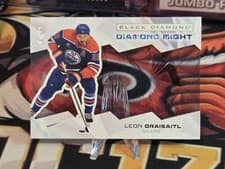 2025-26 Upper Deck Black Diamond Diamond Might Leon Draisaitl #DM-LD card