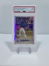 Wander Franco 2022 Topps Chrome Logofractor card