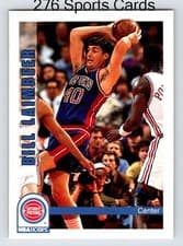 Bill Laimbeer 1992-93 Hoops Base Set card