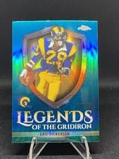 2025 Topps Chrome Legends of the Gridiron Eric Dickerson #LOG-13 card