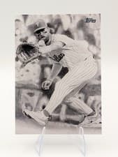 2025 Topps Update Keegan Hall Art Cards Bryce Harper #KHAC-11 card