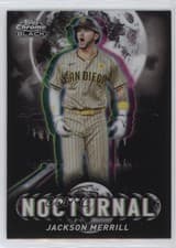2025 Topps Chrome Black Nocturnal Jackson Merrill #NOC-17 card
