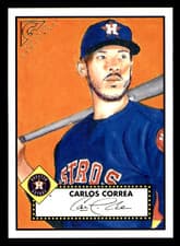 2018 Topps Gallery Heritage Carlos Correa #H-23