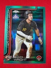 2025 Topps Pro Debut Chrome Blake Wright #PDC-145 card