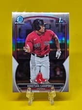 Kristian Campbell 2023 Bowman Draft Chrome card