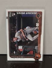 2025 Topps Dugout Peeks Coby Mayo #DP-18 card
