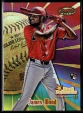 2025 Bowman's Best Best Performance James Wood #BP-8 card