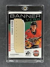 2025-26 SP Game Used 2025 Winter Classic Banner Year Relics Connor Bedard #BYWC-CB card