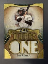 2026 Topps Tier One Tier One Relics Die-Cut Luis Robert Jr. #T1RD-LR card