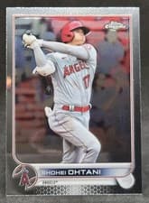 Shohei Ohtani 2022 Topps Chrome card