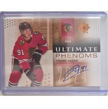 Frank Nazar 2024-25 Upper Deck Ultimate Collection Ultimate Phenoms card