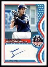 Trent O'Malley 2025 Panini Stars & Stripes 13U/14U National Team Signatures card