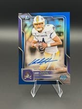 2025 Bowman University Chrome Chrome Prospect Autographs Katin Houser #BCA-KH card