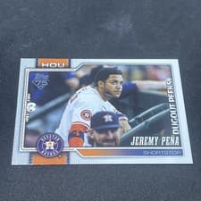 2026 Topps Dugout Peeks Jeremy Peña #307 card