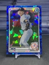Anthony Volpe 2020 Bowman Draft Sapphire card