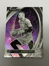 Kristaps Porzingis 2023 Panini Spectra Titan card