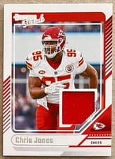 Chris Jones 2024 Donruss Donruss Threads card