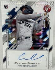 2025 Topps Pristine Pristine Autographs Carlos Narvaez #PA-CN card