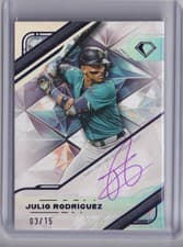 2025 Topps Diamond Icons White PolychromatINK Autographs Julio Rodríguez #WPA-JRO card
