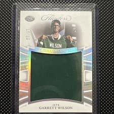 2025 Panini Flawless Flawless Draft Night Jerseys Garrett Wilson #9 card
