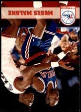 Moses Malone 1993-94 Hoops Base Set card