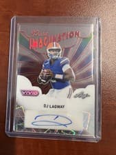 2025 Leaf Vivid Pure Imagination Autographs DJ Lagway #PA-DJL card