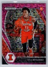 Ayo Dosunmu 2021 Panini Prizm Draft Picks card