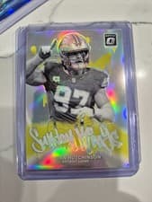 2025 Donruss Optic Sunday Kings Aidan Hutchinson #12 card