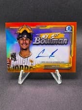 Ethan Salas 2024 Bowman Chrome My 1st Bowman Autographs card