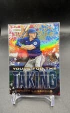 2025 Stadium Club Yours for the Taking Wyatt Langford #YK-23 card