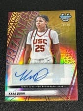 2025-26 Bowman University Best Greatness Awaits Autographs Kara Dunn #GA-KD card