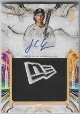 2025 Topps Inception Inception Autograph Jumbo Relic Hat J.C. Escarra #IAJH-JE card