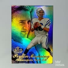 Peyton Manning 1998 Flair Showcase card