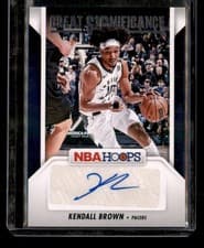 2024-25 Hoops Great SIGnificance Kendall Brown #GS-KBP card
