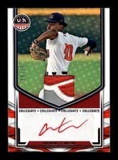 2025 Panini Stars & Stripes USA Materials Anthony Eyanson #USA-AE card
