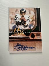 2025 Panini Luminance Vintage Autographs John Jefferson #7 card