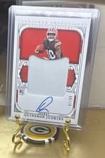 2025 Panini National Treasures Rookie Treasured Impressions Quinshon Judkins #15 card