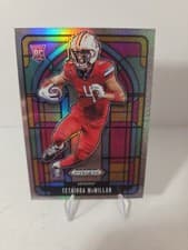 2025 Panini Prizm Draft Picks Stained Glass Tetairoa McMillan #9 card
