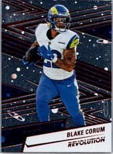 Blake Corum 2025 Panini Revolution card