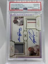 2025 Topps Definitive Collection Dual World Series Autograph Collection Jimmy Rollins #DWSA-RH card