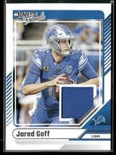 Jared Goff 2024 Donruss Donruss Threads card