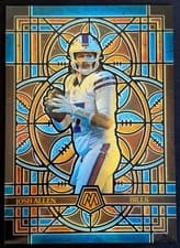 2025 Panini Mosaic Stained Glass Oversized Josh Allen #2 card