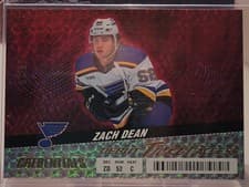 2024-25 Upper Deck Credentials Base Set Zach Dean #139 card