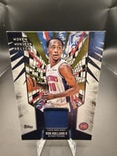 2025-26 Topps Woven Wonders Relics Ron Holland II #WW-RH card